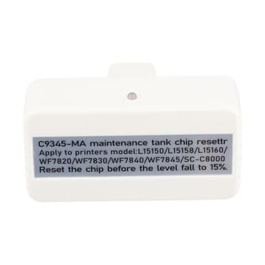 Reiniciador de chips de caja de mantenimiento con batería recargable integrada para impresoras Epson ET-8550 ET-5800 L8058 WF-7845 C7000 M15188