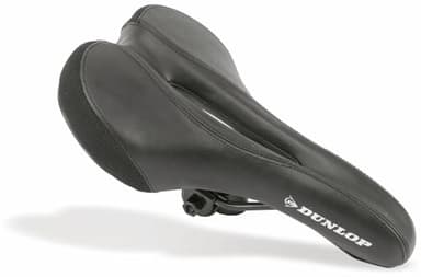 Dunlop Bike 871125241968 Sillin para Bicicleta de Carretera, Unisex Adulto, Negro, 29x17