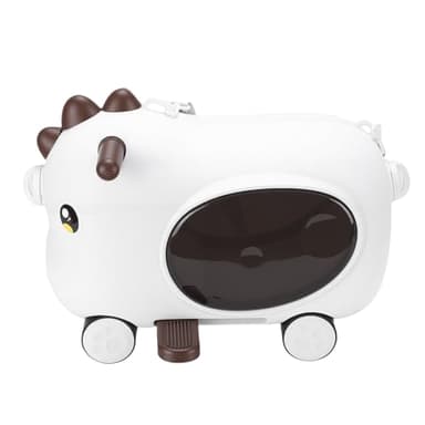 Fockety Maleta para Montar, Equipaje para Niños de 20 Pulgadas con Asas y Ruedas, Pedal Plegable, Correa de Transporte, Maleta de Viaje en Avión, Juguete Eléctrico para Montar en Coche