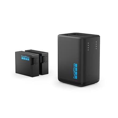 GoPro Cargador de Batería Dual + 2 Baterías Recargables Enduro (HERO13 Black) - Accesorio Oficial