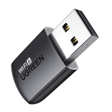 UGREEN Adaptador WiFi 6 AX900Mbps Stick USB 3.0 Antena de Doble Banda 5GHz 2.4GHz Dongle Inalámbrico Pincho para PC WPA2 Soft Ap Modo Compatible con Windows 11 10