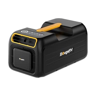 BougeRV Aire acondicionado portátil de 3500 BTU, 5 en 1, CA 100 V-240 V, 3 m de alcance, mini aire acondicionado con asa, apto para autocaravanas, tiendas de campaña, camiones y camping