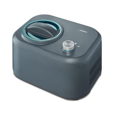 MEDION Heladera con compresor (autorefrigerante, ideal para helado, yogur helado y sorbete, 1 L, 100 W, recipiente de aluminio, MD10169)