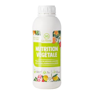 JQ LA TERRE ® ABONO OLIVO DE 1 LITRO con nutrientes esenciales abono foliar para olivos fertilizante ecológico para olivos Crecimiento y mejora de la fructificación, cantidad y calidad de la Oliva