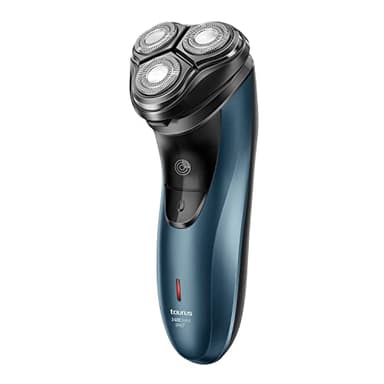 Taurus - Afeitadora Eléctrica Hombre 3 Side Shave IPX7, Máquina Afeitar Barba, Seco y Húmedo, Autonomía 45min, Cortapatillas, Total Curve Technology, Carga USB, Ergonómica, Cuida la Piel, Sin Cable