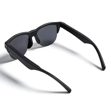 Dpofirs Gafas Inteligentes con Cámara, Gafas de Sol Deportivas para Exteriores con Grabación de Vídeo, Ideales para Vlogging, Viajes, Música y Llamadas telefónicas.