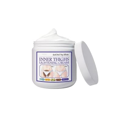 Crema aclarante para el interior de los muslos, crema aclarante para la zona íntima, crema de aclaramiento de la piel para piel oscura repara la aclaración, adecuada para cintura, abdomen, muslos