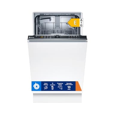 Balay Lavajillas, integrable, 45 cm., Motor ExtraSilencio, Home Connect, Infolight, Instalación en Alto, 3VT4031NA.