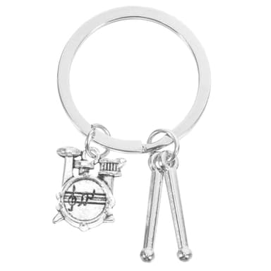 OATIPHO Llavero De Con Mini Baquetas Colgante De Instrumento Musical Para Llaves Bolsa Y Mochila Accesorios De Moda Para Amantes De La Música Rock