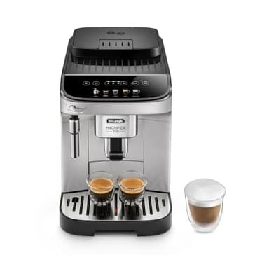 De'Longhi Magnifica Evo Cafetera Superatomática para Café y Cappuccino, ECAM292.33.SB, 4 Recetas, Plata