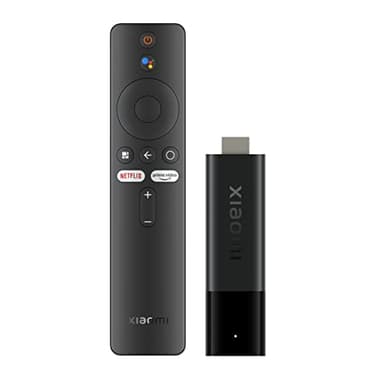 Xiaomi TV Stick 4K - Contenido de Streaming 4K portátil, Compatible con Dolby Atmos y Dolby Vision, Negro (Versión ES + 3 años de garantía)