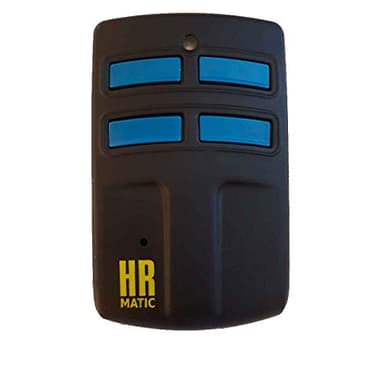 Mando a Distancia Universal multifrecuencia HR Multi 2 Compatible con Frecuencias 433 hasta 868 MHz Código Fijo y Variable unifica 4 mandos Diferentes en 1