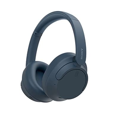 Sony WH-CH720N Auriculares Inalámbricos Bluetooth Noise Cancelling de Diadema, Sonido de, modo Sonido Ambiente, Diseño Ligero, hasta 50 horas de batería, iOS y Android - Azul