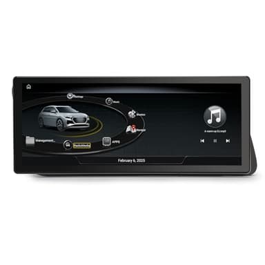 Erisin Qualcomm 10.25" 8-Core 4GB+64GB Android 14 Radio de Coche Estéreo Navegación GPS de Automóvil para Audi Q5 (2009-2016) Soporte Bluetooth 5.1 IPS Pantalla táctil CarPlay Android Auto Canbus WiFi