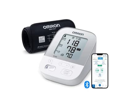 OMRON X4 Smart Tensiómetro de brazo digital, monitor para la presión arterial y el control de la hipertensión, validado clinicamente también para uso en diabéticos o durante el embarazo