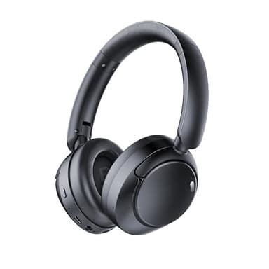 Auriculares Inalámbricos Bluetooth 5.4, Asistente Vocal,6 EQ Modos, Ruido Activa Híbrida, Auriculares Inalámbricos Diadema Estéreo HiFi con Micrófono,120 horas de reproducción con iOS y Android,Negro
