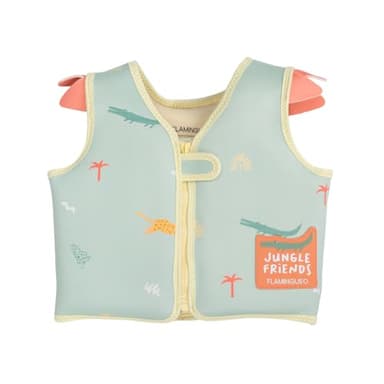 Flamingueo Chaleco Natación Niños - Chaleco Piscina, Chaleco Agua Niños, Neopreno y Espuma EPE, Correa Ajustable, Chaleco Playa Niños, 3-6 años