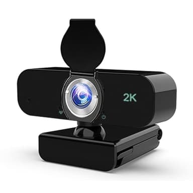 Dcaknri Cámara web USB de ángulo amplio, opción de resolución múltiple, 1080P, 2K, 4K, función de conexión y reproducción para aplicaciones de video profesionales, trípode flexible, cámara web