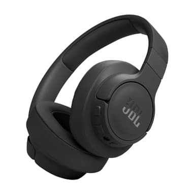 JBL Auriculares Tune 770 NC, auriculares circumaurales inalámbricos con cancelación de ruido adaptativa, Bluetooth y 70 horas de batería, negro