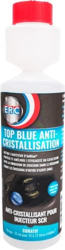 ERC - [Top Blue Anti ristalización] | Aditivo AdBlue | Protege inyector AdBlue, FAP y catalizador | Evita la formación de cristales en el circuito SCR y optimiza el flujo de AdBlue | 250 ml