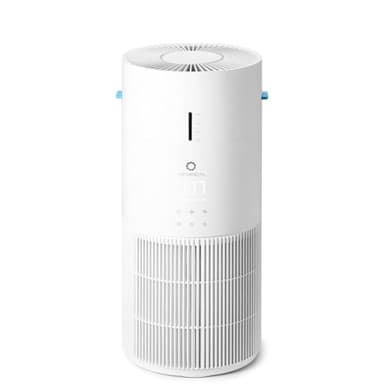 Airthereal Purificador y Humidificador 2 en 1 para 125 m², Filtro 3 Etapas, Monitor de Aire, Modo Sueño Silencioso, Humidificador con Monitor Automático de Humedad, AEH300