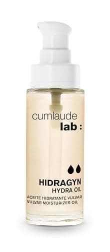 Cumlaude Lab Hydra Oil - Aceite Natural que Regenera e Hidrata la Zona Vulvar, con Aceites Biotecnológicos 100% Naturales, Rosa Mosqueta y Centella Asiática - 30 ml