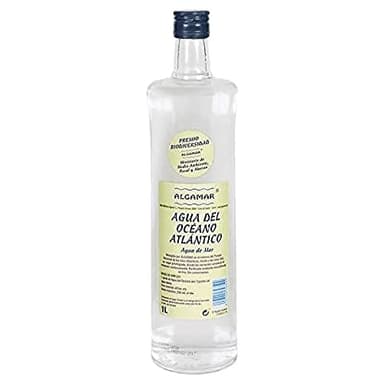 Agua del Oceano ATLANTICO 1 LITRO Agua DE MAR