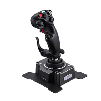 VIRPIL Controls CDT-AEROMAX-R Flightstick HOTAS para Simulador de Vuelo PC – Joystick de Precisión con Base, Controlador Gaming USB, Diestro