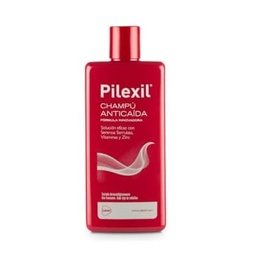 PILEXIL ANTICAIDA - Champú Anticaída 300 ml, Tratamiento de Uso Frecuente, Frena la Pérdida del Cabello, Normaliza su Ciclo, Gran Eficacia, para Hombres y Mujeres