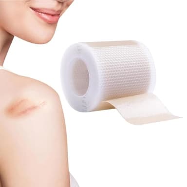 OIXYA Trofolastin reductor cicatrices,Parches Cicatrizantes – 4cm x 200cm, Tiritas cicatrizantes,Para Todo Tipo de Cicatrices de Cirugía, Cesárea, Quemaduras y Acné – Hipoalergénicos Transpirables