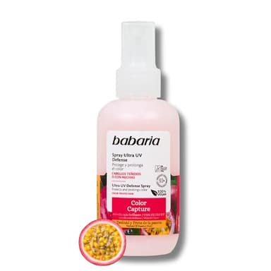 Babaria - Spray Color Capture Protector De Calor Para El Pelo | Hidratante Pelo 150ml | Protector Calor Pelo Teñido O Con Mechas | Protector De Calor Pelo Filto UV
