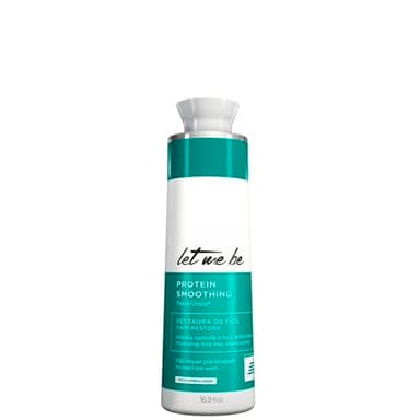 Let Me Be - Protein Smoothing Alisado Brasileño Orgánico de Un Solo Paso, Sin Formol, Con Keratina Hidrolizada, Hasta 6 Meses de Duración con Resultados Profesionales - 500ml