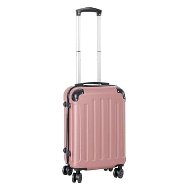 Maleta de Cabina rígida Ligera de ABS con Ruedas Dobles 360°, Tirador telescópico y Asas reforzadas | Equipaje de Mano Compacto y Resistente con Interior Forrado y Compartimentos organizadores