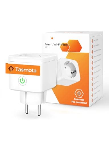 Refoss Enchufe Tasmota con Medidor de Energía, Mini WiFi Plug ESP8266, Compatible con Home Assistant, ZWAVE, ioBroker, MQTT, Domoticz