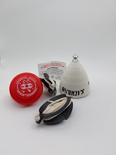 TROMPOS SPACE Saturno Blanco + Cuerda Regalo