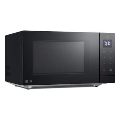 LG MH7032JAB - Microondas Grill Smart Inverter y Display Led, 30L y 900W, Función Grill 1000W, Cocina más rápido, Mantiene el Sabor, Fácil limpieza, Negro