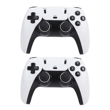 Luocute Consola de Juegos Retro, 12000 Juegos 4K TV Stick, Controladores Inalámbricos Duales 2.4G, Emuladores de Clásicos Integrados, con Guardar Progreso del Juego, para (64G)