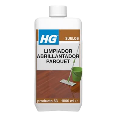 HG Limpiador Abrillantador uso Diario, Restaurador Concentrado para Limpiar Suelos de Madera con Fragancia Fresca - 1 litro (467100130)