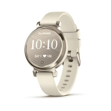 Garmin Lily 2, Reloj Inteligente, Diseño Elegante, Datos de Salud y Forma Física, Pantalla Táctil, Notificaciones Inteligentes, Autonomía hasta 5 días, Dorado