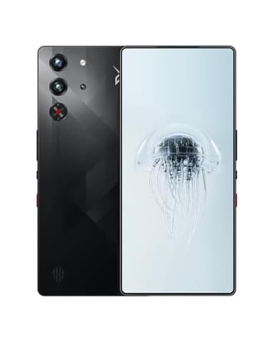REDMAGIC 10 Pro 144Hz Móvil Gaming, Smartphone Android 5G, 12GB RAM+256GB ROM, Snapdragon 8 Elite, 6.85", 1.5K AMOLED Pantalla, FHD+ Teléfono Gaming, 50MP Cámara, 80W Cargador, Dual-Sim, NFC Negro