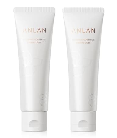 ANLAN 2PCs Gel-Crema Radiofrecuencia Facial Corporal, Gel Reafirmante Hidratante Profesional, para Cavitación Ultrasonidos Luz LED