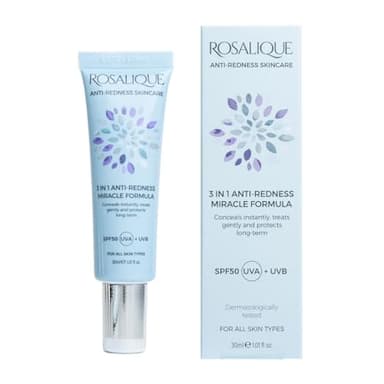 Rosalique 3 in 1 Anti-Redness Miracle Formula SPF50 30 ml