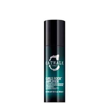 BED HEAD by TIGI Catwalk – Curls Rock Amplifier, crema para pelo rizado para unos rizos mejores, 150 ml (el embalaje puede variar)