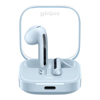 XIAOMI Redmi Buds 6 Active - Auriculares inalámbricos, cancelación de Ruido, Ligeros, hasta 36 Horas de autonomía, Bluetooth 5.3, Azul (Versión ES)