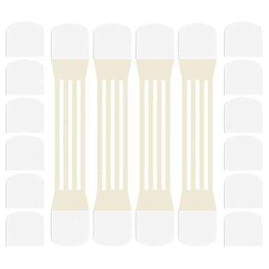 Parches de Belleza para Lifting de Cuello, 20 Tiras Invisibles para Lifting Facial | Eliminación Práctica de la Espalda para Bodas, Fiestas, Fotografía, Festivales, Escuelas y Oficinas