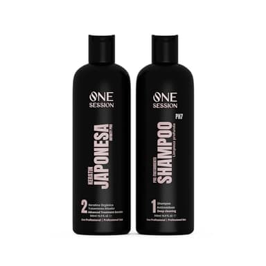 Keratina Japonesa sin Formol (500ml.) | Alisado Profesional Orgánico- Duración Hasta por 7 Meses - Para Todo Tipo de Cabellos, Incluyendo Decolorados, Maltratados, Afros.- Fácil de Aplicar en Casa.
