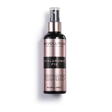 Makeup Revolution Spray Fijador Hialurónico Revolution, 100ml, El embalaje puede variar