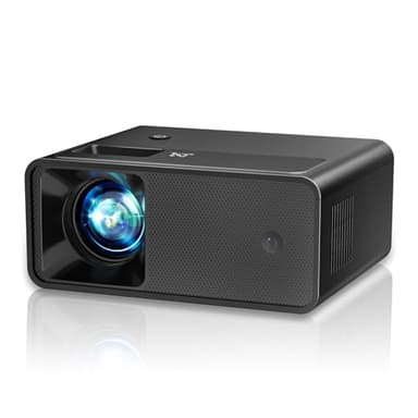 Proyector 13000 Lúmenes 1080P Full HD, 2025 Upgraded Einyoumily Mini Proyector Portátil, Proyector 4K Soporte, Cine en casa de 130", Compatible con iOS/Android/TV Stick/HDMI/USB (14 x 11 x 6 cm)