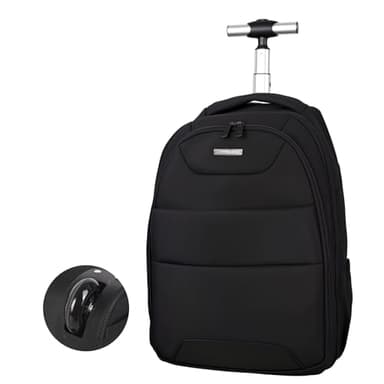 Hivexagon Mochila con Ruedas de 81 cm, cómoda, Informal, Duradera y fácil de Transportar, Ideal para Llevar portátil y Documentos, con Correas de Hombro Ocultas, Ideal para Viajes de Negocios
