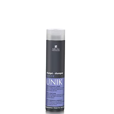 ARUAL Champú Silver Unik, 250 Ml, Negro